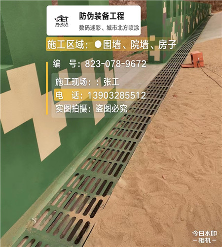 绍兴 例如在抖音上有“迷彩墙，外围墙面挡 - 星空数码迷彩漆施工队